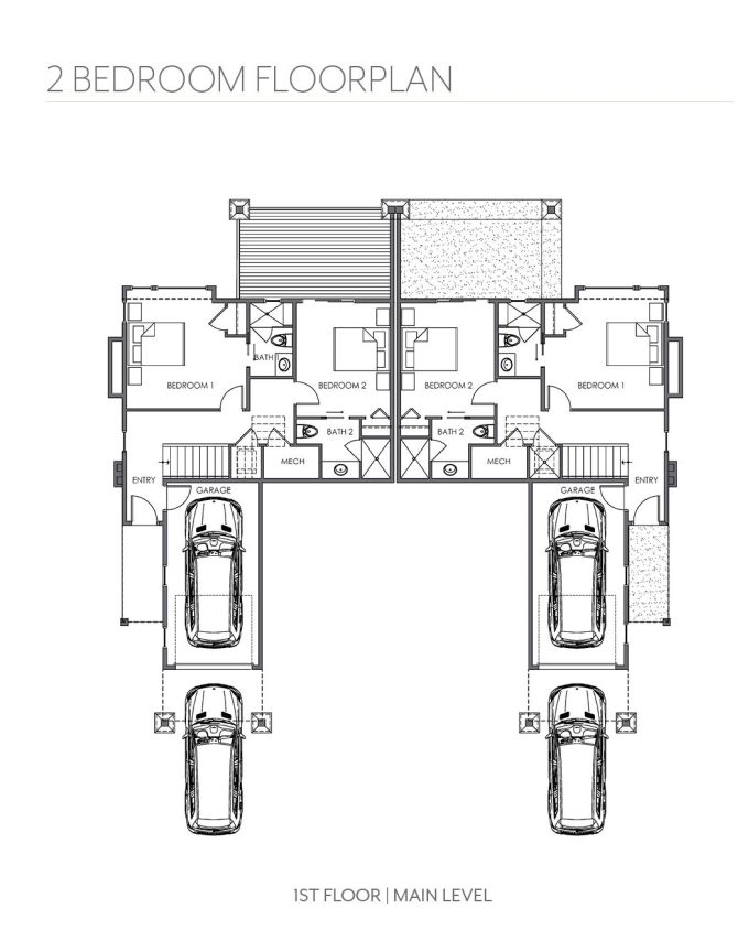 2 bedroom floorplans