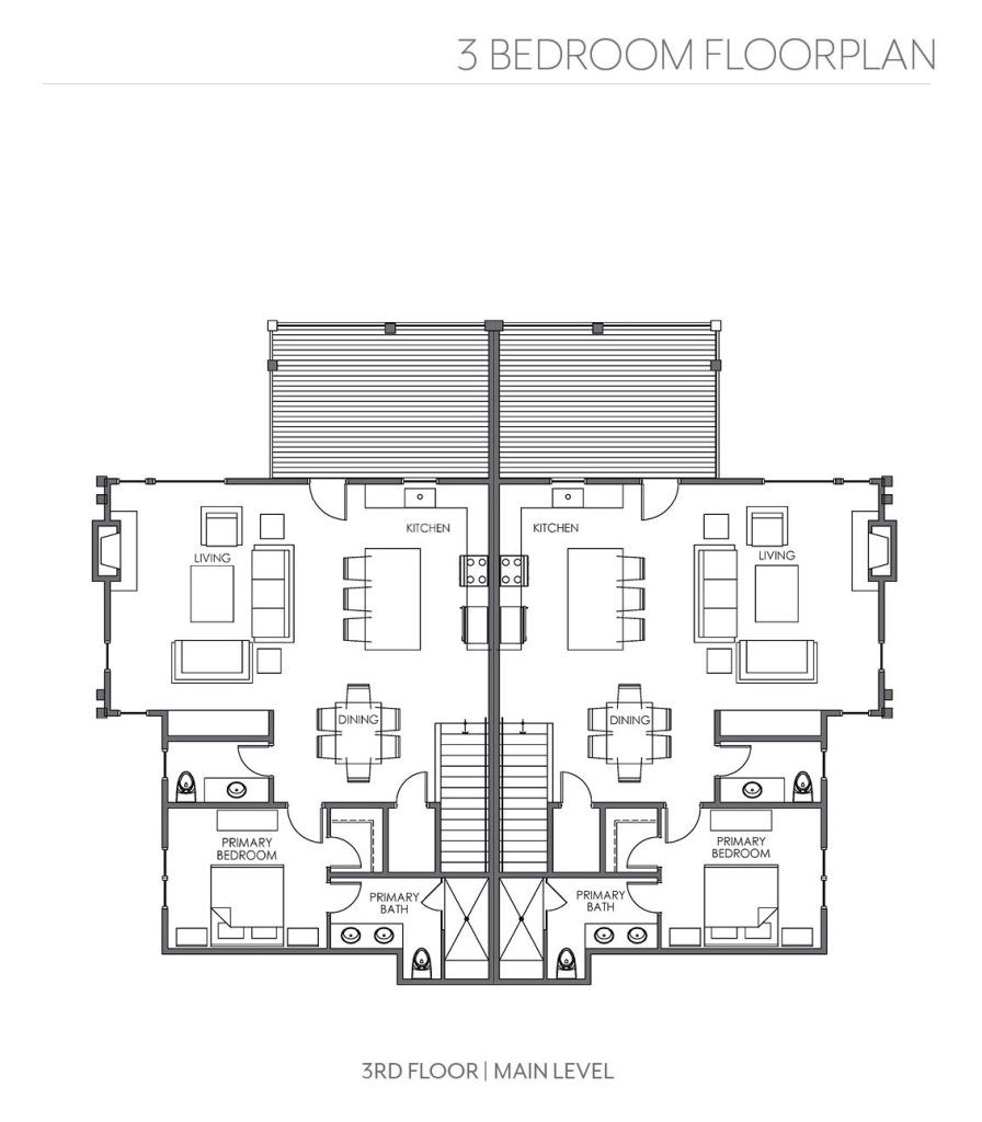 3 bedroom lower level