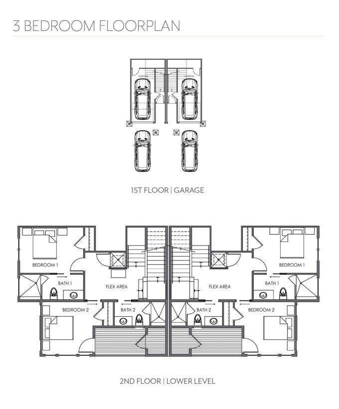 3 bedroom floorplan